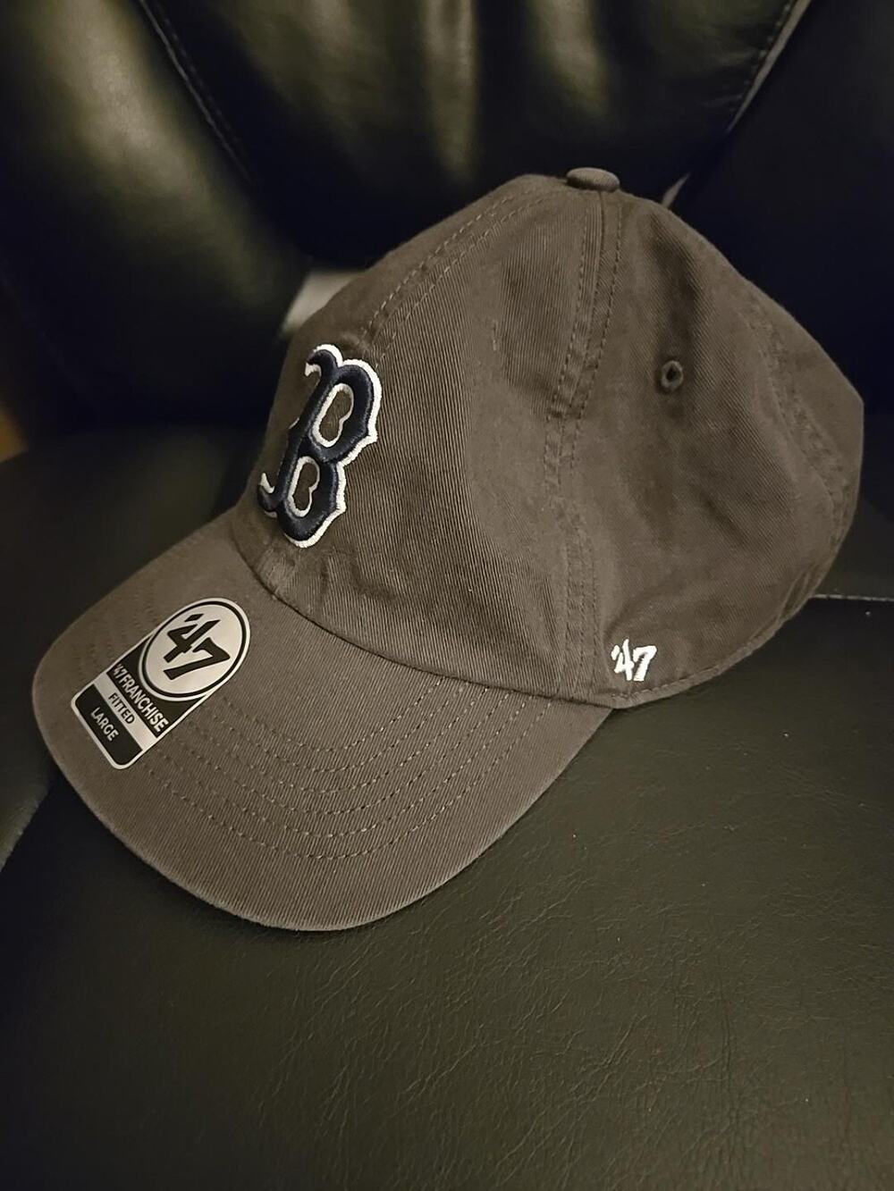 Boston Red Sox ’47 Brand Franchise Fitted Hat Large Brown MLB New w/ Sticker